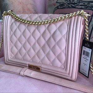 BCBG pink boy bag